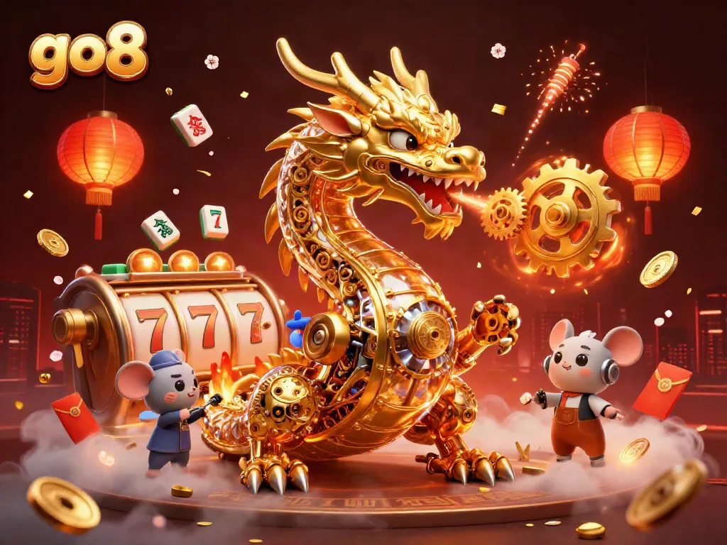 Experience exciting wins with go 8 slot machines featuring dynamic golden reels and vibrant casino elements.