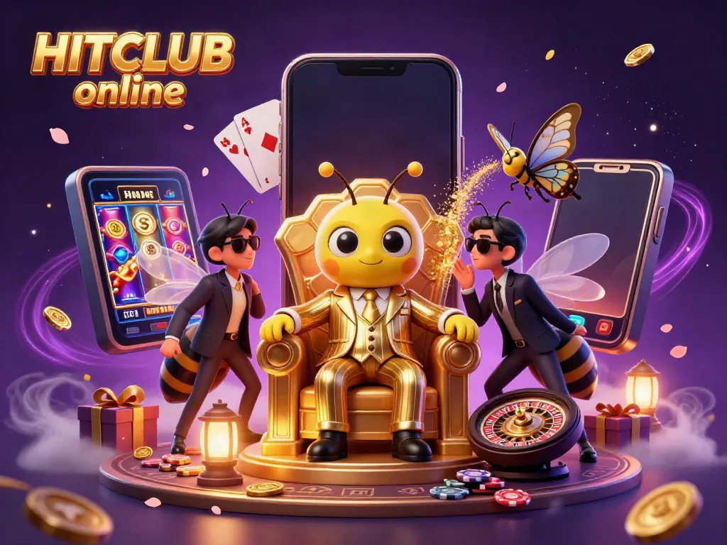 Experience HITCLUB online with vibrant slot games and spectacular casino-themed characters.