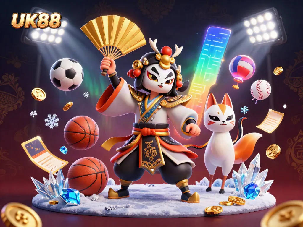 Experience thrilling sports betting with UK88's dynamic atmosphere and action-packed visuals.