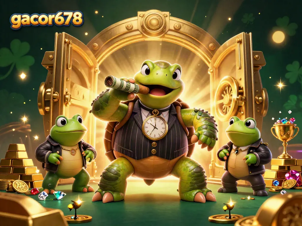 Experience the excitement of gacor678 with our vibrant casino-themed illustration portraying thrilling gaming energy.