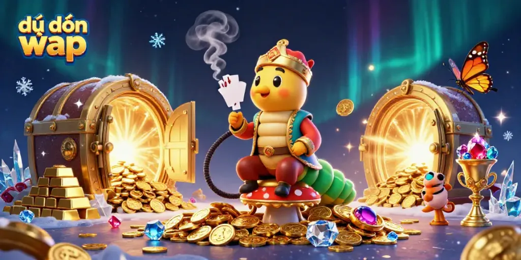 Experience dự đoán xổ số wap with vibrant casino-themed visuals showcasing interactive gaming elements and characters.